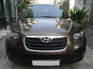 Hyundai Santa Fe CRDI 2012 - Cần bán Hyundai Santafe 2012 tự động, máy dầu, nâu vàng cực đẹp giá 698 triệu tại Tp.HCM