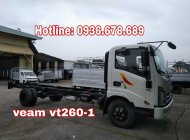 Veam VT260 2018 - Bán xe tải Veam Vt260-1 thùng dài 6m, tải 1t9, động cơ Isuzu giá 455 triệu tại Hà Nội