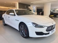 Bán xe Maserati Ghibli chính hãng 2018, màu trắng. LH: 0978877754, hỗ trợ tư vấn giá 5 tỷ 488 tr tại Tp.HCM