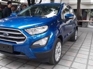 Ford EcoSport Titanium 1.0L AT 2018 - Cần bán xe Ford EcoSport 1.0 năm 2018, xanh lam, xe có sẵn đại lý, KM tặng 1 năm BHTV, thủ tục nhanh gọn giá 689 triệu tại Lào Cai