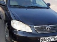 Toyota Corolla altis   2002 - Cần bán lại xe Toyota Corolla altis sản xuất 2002, màu đen, giá 145tr giá 145 triệu tại Hưng Yên