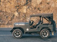 Jeep CJ 1975 - Cần bán Jeep CJ năm sản xuất 1975, màu xám (ghi), nhập khẩu, giá tốt giá 160 triệu tại Khánh Hòa