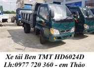 Fuso 2018 - Bán xe tải ben TMT Cửu Long 2 tấn 4 I xe ben nhập khẩu 2T4 I Đại lí nào giá tốt giá 329 triệu tại Kiên Giang