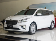 Kia Sedona 2.2 DAT 2019 - Bán ô tô Kia Sedona 2.2 DAT sản xuất 2019, màu trắng giá 1 tỷ 129 tr tại Gia Lai