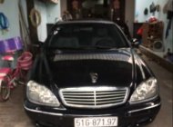 Mercedes-Benz S class S500 2002 - Bán Mercedes S500 sản xuất năm 2002, màu đen, xe nhập xe gia đình, giá tốt giá 380 triệu tại Tp.HCM