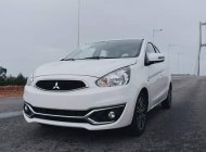 Mitsubishi Mirage MT 2019 - Cần bán Mitsubishi Mirage MT năm 2019, màu trắng, xe nhập, giá 350tr, mới 100%, khuyến mãi tốt giá 350 triệu tại Quảng Bình