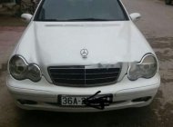 Mercedes-Benz C class C180 2002 - Cần bán Mercedes C180 đời 2002, màu trắng, nhập khẩu nguyên chiếc giá 175 triệu tại Thanh Hóa