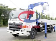 Hino 500 Series FG 2019 - Xe tải cẩu 7 tấn, lắp cẩu Tadano 5 tấn | Hino Series 500 FG EURO 4 giá 1 tỷ 600 tr tại Tp.HCM
