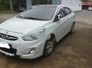 Hyundai Accent  1.4AT 2011 - Cần bán gấp xe cũ Hyundai Accent 1.4AT 2011, màu trắng giá 380 triệu tại Lai Châu