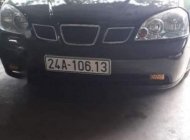 Daewoo Lacetti  MT 2004 - Bán Daewoo Lacetti MT năm sản xuất 2004, màu đen, máy 1.6 ít xăng giá 120 triệu tại Lào Cai