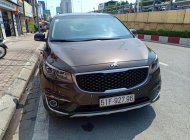 Kia Sedona GAT 2015 - Bán xe Kia Sedona GAT năm sản xuất 2015, màu nâu giá 835 triệu tại Hà Nội