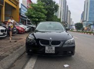 BMW 5 Series 525i 2007 - Bán xe BMW 5 Series 525i 2007, màu đen, xe nhập, giá 375tr giá 375 triệu tại Hà Nội