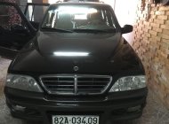 Ssangyong Musso 2004 - Bán lại xe Ssangyong Musso đời 2004, màu đen, nhập khẩu giá 120 triệu tại Kon Tum