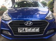 Hyundai Grand i10 2018 - Cần bán xe Hyundai Grand i10 1.2 AT năm sản xuất 2018, màu xanh lam số tự động, giá 360tr giá 360 triệu tại Quảng Trị