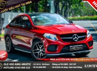 Mercedes-Benz GLE-Class 2016 - Cần bán lại chiếc Mercedes-Benz GLE 450 4Matic, sản xuất 2016, màu đỏ, xe nhập giá 3 tỷ 139 tr tại Tp.HCM