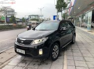 Kia Sorento   2014 - Bán xe cũ Kia Sorento GAT 2.4L 2WD đời 2014, màu đen giá 615 triệu tại Quảng Ninh