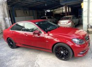 Mercedes-Benz C class 2011 - Bán xe Mercedes C200 1.8AT đời 2011, màu đỏ số tự động giá 535 triệu tại Tp.HCM