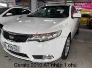 Kia Cerato   AT  2010 - Bán ô tô Kia Cerato AT sản xuất năm 2010, màu trắng, xe nhập, 335tr giá 335 triệu tại Hưng Yên