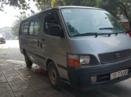 Toyota Hiace 2002 - Cần bán gấp Toyota Hiace sản xuất năm 2002 tải van 6 chỗ, màu xanh, đăng kiểm còn giá 65 triệu tại Hà Nam