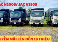 Xe tải JAC N200S 1.9 tấn thùng dài 4m3 phiên bản 2022 giá 449 triệu tại Đồng Nai