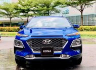 Hyundai Kona 1.6 Turbo 2021 - Bán Hyundai Kona 1.6 Turbo sản xuất 2021, màu xanh lam, giá tốt giá 750 triệu tại Trà Vinh