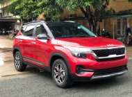 Kia Seltos   Luxury 1.4 AT  2021 - Bán xe Kia Seltos Luxury 1.4 AT năm 2021, màu đỏ giá 694 triệu tại Tiền Giang