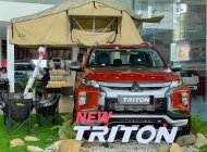 Mitsubishi Triton 2022 - Sẵn xe - Giao ngay màu cam. Khuyến mãi cực lớn giá 650 triệu tại Khánh Hòa