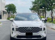 Hyundai Santa Fe 2022 - Xe màu trắng, nội thất nâu giá 1 tỷ 169 tr tại Tp.HCM