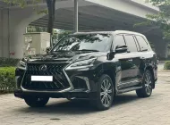 Lexus LX 570 Super Sport 2018 - Bán xe Lexus LX570 Super Sport Trung Đông xe màu đen sản xuất năm 2018 một chủ từ đầu. X giá 6 tỷ 100 tr tại Hà Nội