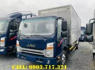 Xe tải 5 tấn - dưới 10 tấn 2024 - Bán xe tải JAC N650 Plus thùng kín 6T4 giá tốt giá 660 triệu tại Bình Dương