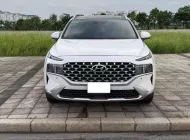 Hyundai Santa Fe 2.2D máy dầu 2022 - Bán Hyundai Santafe 2.2D dầu cao cấp, sản xuất 2022, chạy hơn 1 vạn km giá 1 tỷ 169 tr tại Hà Nội