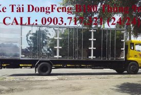 Xe tải DongFeng B180 thùng kín siêu dài 9m7, động cơ Cummin 2 tầng số giá 990 triệu tại Bình Dương