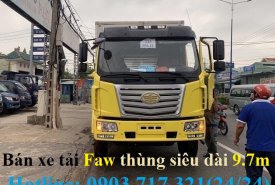 Xe tải 5 tấn - dưới 10 tấn 2019 - Bán xe tải Faw 7t2 thùng kín dài 9m65 giá tốt giao xe ngay giá 990 triệu tại Bình Dương