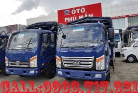 Xe tải 2,5 tấn - dưới 5 tấn 2022 - Bán xe tải VEAM VPT350 thùng bạt dài 4m88 động cơ Isuzu giá 472 triệu tại Long An