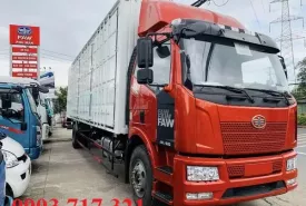 Xe tải 5 tấn - dưới 10 tấn 2023 - Bán xe tải Faw 6T8 thùng Container 9m7 sẵn xe giao ngay giá 990 triệu tại Bình Dương