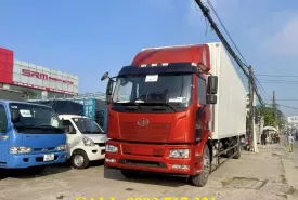 FAW Xe tải ben 2022 - Bán xe tải Faw nhập khẩu chính hãng động cơ 220HP 6t8 thùng kín Pallet có con lăn điện tử giá 999 triệu tại Bình Phước