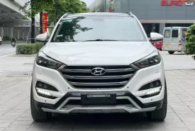 Hyundai Tucson 1.6 Turbo 2018 - Bán Hyundai Tucson 1.6 Turbo đời 2018, màu trắng, xe đẹp đi gia đình giá 650 triệu tại Hà Nội