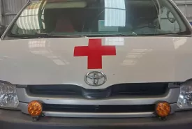 Toyota Hiace 2008 - Bán xe cứu thương hiệu Toyota hiace máy dầu màu trắng đời 2008 giá 245 triệu tại Tp.HCM