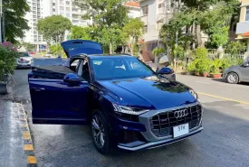 Audi Q8 2021 - Cần bán xe Audi Q8 năm 2021, màu xanh lam giá 3 tỷ 333 tr tại Tp.HCM