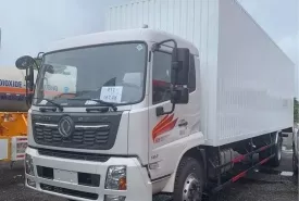 Xe tải 5 tấn - dưới 10 tấn 2024 - Bán xe tải DongFeng 7T4 thùng kín Pallet 9m7 60 khối nhập khẩu nguyên chiếc chính hãng giá 999 triệu tại Bình Dương