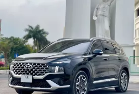Hyundai Santa Fe 2022 -  SANTAFE DẦU FULL 2022 – MỘT CHỦ HÀ NỘI, XE ĐẸP CHUẨN HÃNG!  giá 1 tỷ 215 tr tại Hà Nội