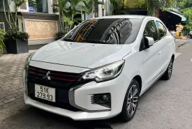 Mitsubishi Attrage 2021 - Mitsubishi Attrage: STĐ mới chạy 7.000km siêu lướt 4 võ theo xe giá 359 triệu tại Tp.HCM