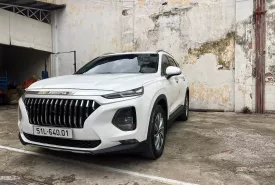 Hyundai Santa Fe 2019 - CẦN BÁN XE HYUNDAI SANTAFE 2019 – BẢN TIÊU CHUẨN, MÁY DẦU giá 740 triệu tại Tp.HCM