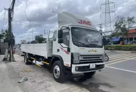 Xe tải 5 tấn - dưới 10 tấn 2025 - Bán xe tải JAC N900E5 thùng lửng 7m 2025 hỗ trợ vay ngân hàng cao giá 750 triệu tại Tây Ninh