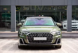 Audi A8 L 55 TFSI 2022 - Bán Audi A8 L 55 TFSI 2022, màu xanh, nội thất nâu, giá cực tốt giá 3 tỷ 680 tr tại Hà Nội