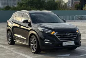 Hyundai Tucson 2018 - Cần bán xe Hyundai Tucson đời 2018, màu đen, 575 triệu giá 575 triệu tại Tp.HCM
