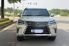 Lexus LX 570 2018 - Bán xe  Lexus LX 570 sản xuất  2018, màu vàng cát xe đẹp xuất sắc  giá 6 tỷ 160 tr tại Hà Nội