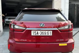 Lexus RX 350 2017 - BÁN LEXUS RX350 AWD 2017 – MÀU ĐỎ ĐẸP SANG TRỌNG  giá 2 tỷ 200 tr tại Hải Phòng