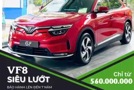 VinFast VF8 2026 - XE SIÊU LƯỚT VINFAST VF8 - XE ĐẸP NHƯ MỚI  giá 560 triệu tại Tp.HCM