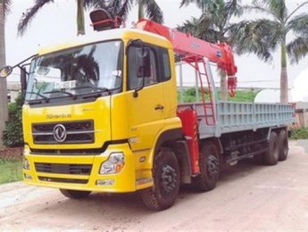 Dongfeng (DFM) L315 L315 2016 - Bán xe cẩu tự hành 10 tấn, xe cẩu kanglim 10 tấn